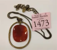 MARJORIE BAER SF NECKLACE AND PENDANT