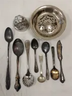 COLLECTIBLES AND OLD SILVER PLATE