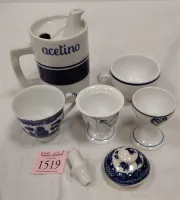 BLUE AND WHITE PORCELAIN VARIOUS MAKERS