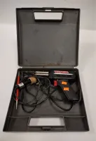 WELLER SOLDIERING IRON AND HAND HELD IRON