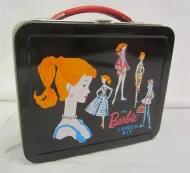 SMALL HALLMARK BARBIE METAL LUNCH BOX - NEWER