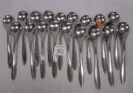  SET OF 18 ALASKA AIRLINE AMKO SPOONS