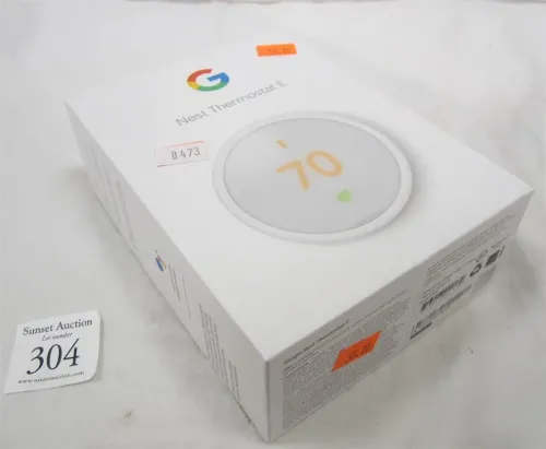 GOOGLE NEST THERMOSTAT E WITH BOX