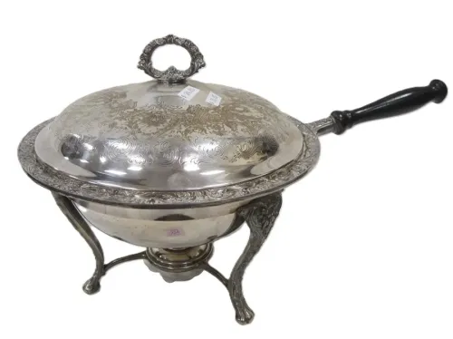 SILVER PLATED CHAFING DISH