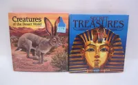 TWO NATIONAL GEOGRAPHIC POP UP BOOKS