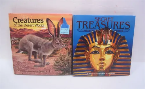 TWO NATIONAL GEOGRAPHIC POP UP BOOKS