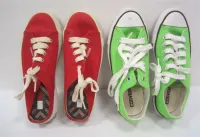 TOMMY HILFIGER & ALL STAR CONVERSE TENNIS SHOES