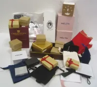 BOX FULL OF EMPTY JEWELRY AND OTHER SMALL BOXES