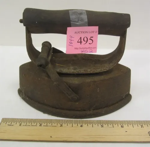 SAD IRON - READY FOR DOOR STOP USE