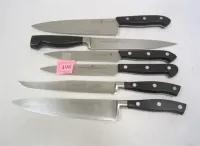 HENCKELS KITCHEN KNIVES TWO SETS, ONE SINGLE