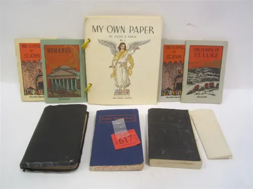 SMALL OLD TESTEMENT BOOKS AND GOSPELS