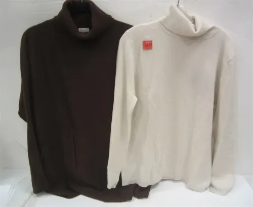 TWO CASHMERE LADIES SWEATERS