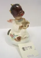 AS IS JOSEF ORGINAL "ST LOUIS BLUES" ANGEL FIGURINE