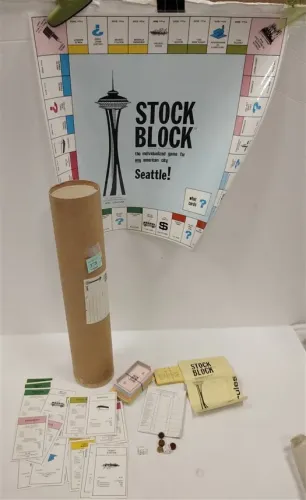 STOCK BLOCK SEATTLE  GAME IN TUBE