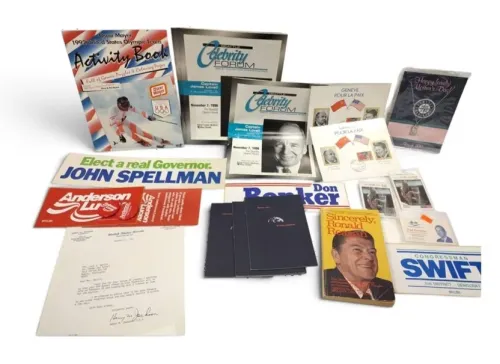 EPHEMERA - SPORTS, POLITICAL AND OTHER   