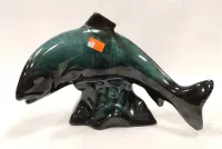 UNSIGNED BLUE MT. POTTERY FISH